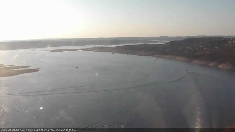 Lake Travis webcam, October 13, 2024 6:00 PM CT