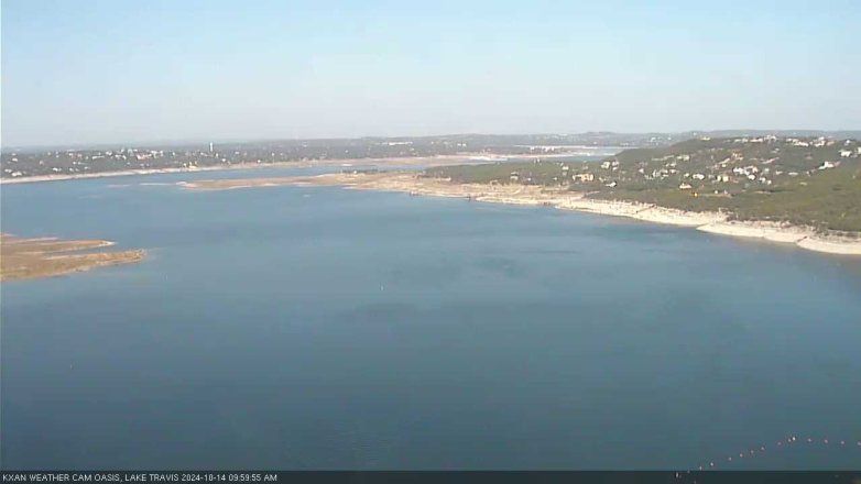 Lake Travis webcam, October 14, 2024 10:00 AM CT