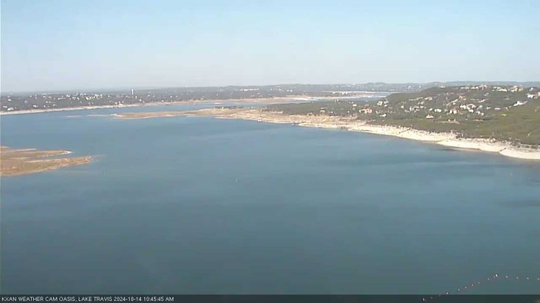 Lake Travis webcam, October 14, 2024 10:45 AM CT
