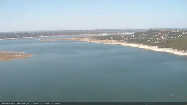 Lake Travis webcam, October 14, 2024 12:25 PM CT