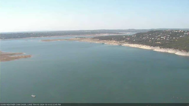 Lake Travis webcam, October 14, 2024 2:25 PM CT