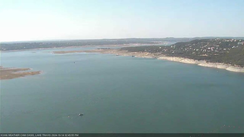 Lake Travis webcam, October 14, 2024 2:45 PM CT