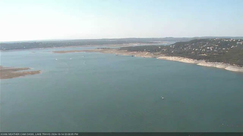 Lake Travis webcam, October 14, 2024 3:00 PM CT