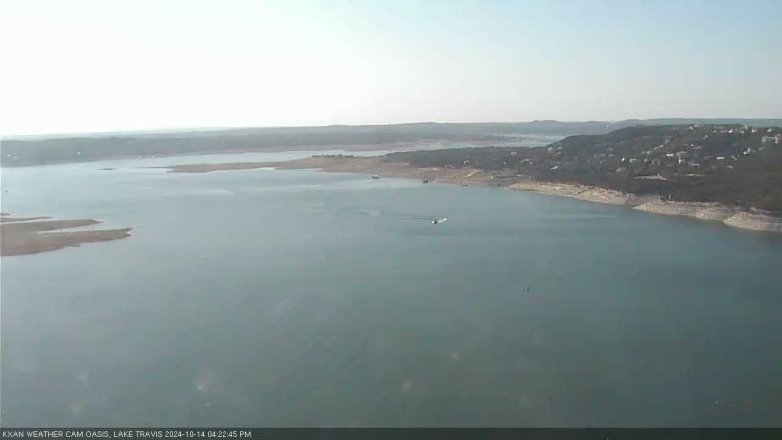Lake Travis webcam, October 14, 2024 4:25 PM CT