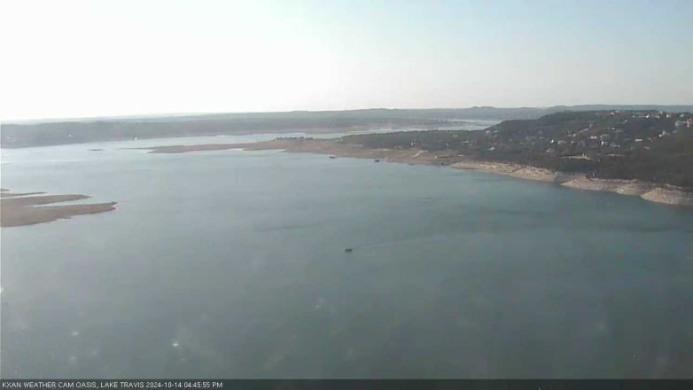 Lake Travis webcam, October 14, 2024 4:45 PM CT