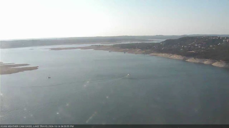 Lake Travis webcam, October 14, 2024 5:00 PM CT