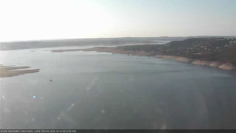Lake Travis webcam, October 14, 2024 5:25 PM CT