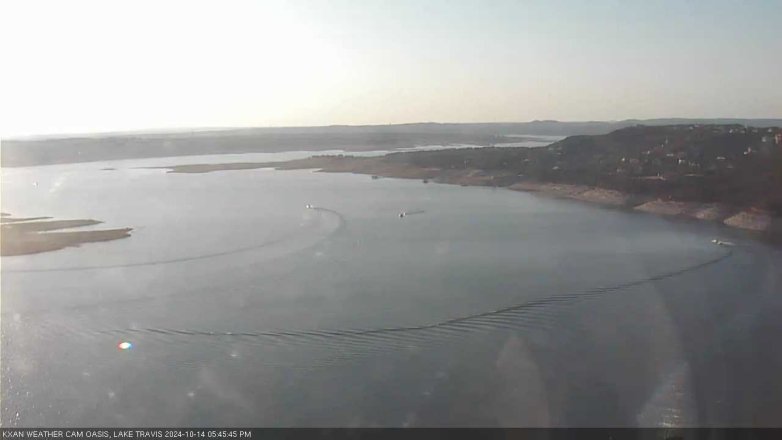 Lake Travis webcam, October 14, 2024 5:45 PM CT