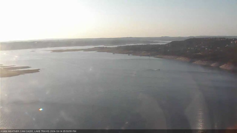 Lake Travis webcam, October 14, 2024 6:00 PM CT