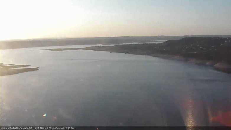 Lake Travis webcam, October 14, 2024 6:25 PM CT