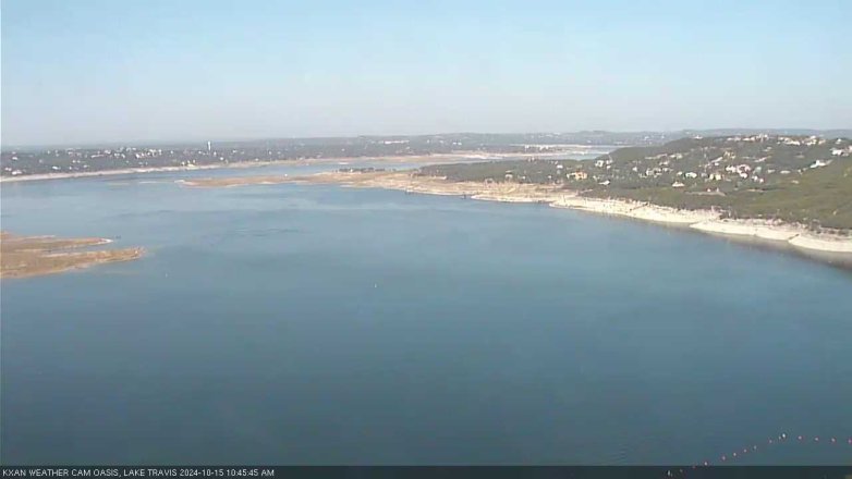 Lake Travis webcam, October 15, 2024 10:45 AM CT