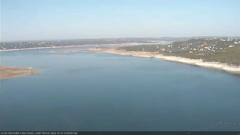 Lake Travis webcam, October 15, 2024 11:00 AM CT
