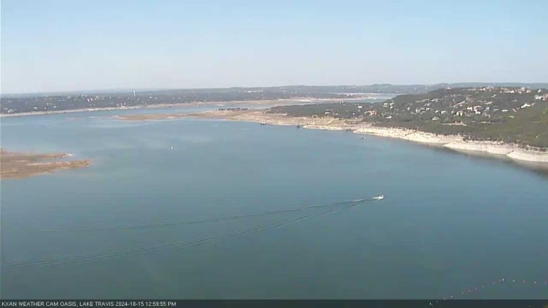 Lake Travis webcam, October 15, 2024 1:00 PM CT