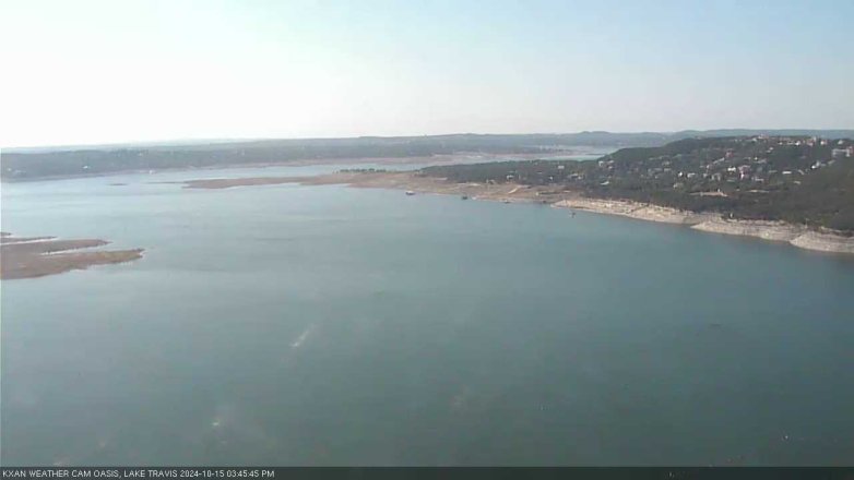 Lake Travis webcam, October 15, 2024 3:45 PM CT