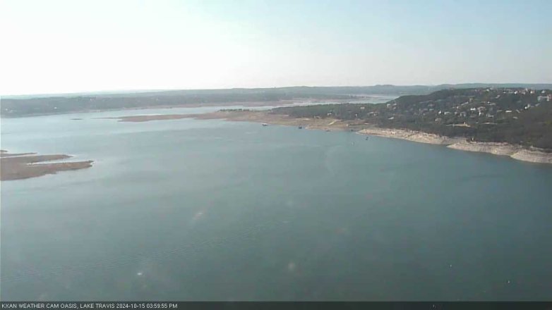 Lake Travis webcam, October 15, 2024 4:00 PM CT