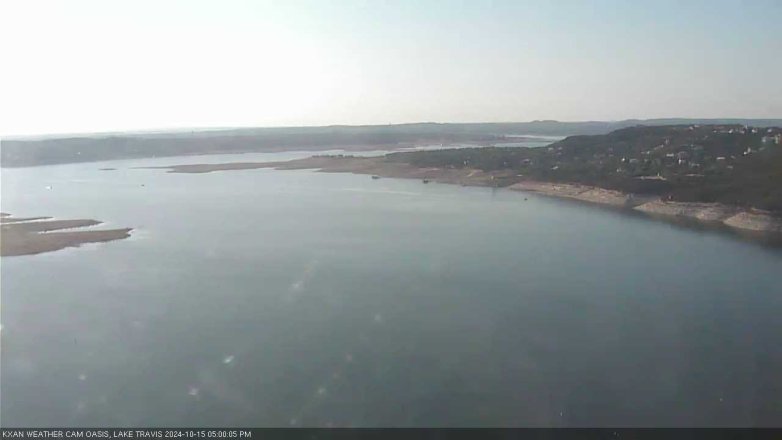 Lake Travis webcam, October 15, 2024 5:00 PM CT