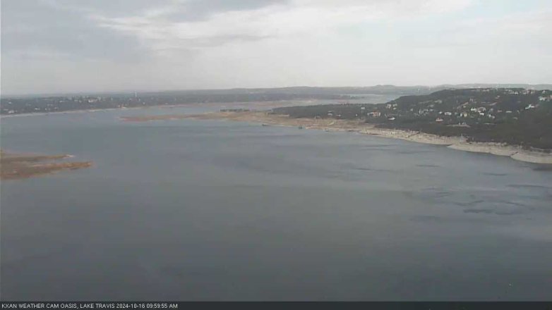 Lake Travis webcam, October 16, 2024 10:00 AM CT