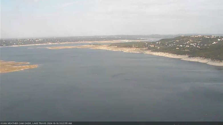 Lake Travis webcam, October 16, 2024 10:25 AM CT