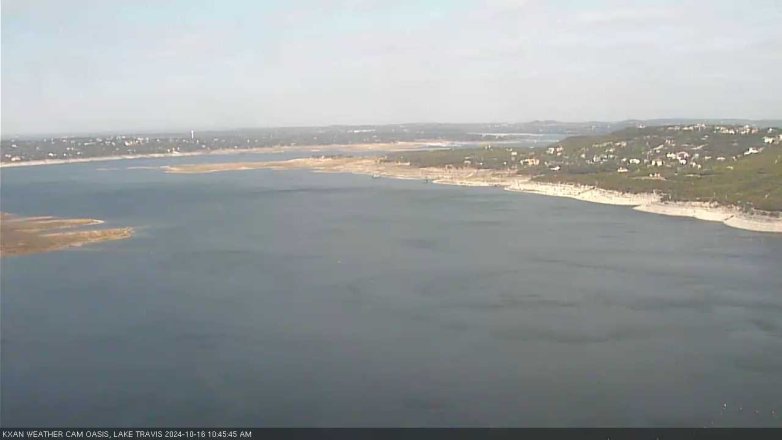 Lake Travis webcam, October 16, 2024 10:45 AM CT
