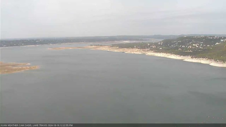 Lake Travis webcam, October 16, 2024 12:25 PM CT