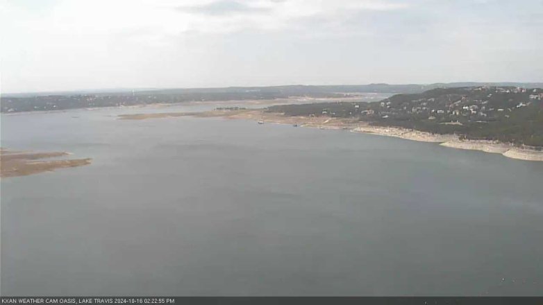Lake Travis webcam, October 16, 2024 2:25 PM CT