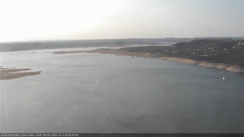 Lake Travis webcam, October 16, 2024 5:00 PM CT
