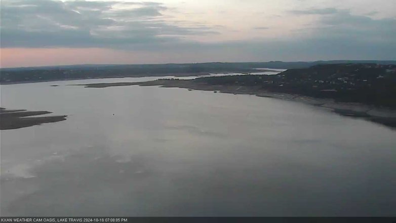 Lake Travis webcam, October 16, 2024 7:00 PM CT