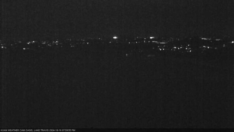 Lake Travis webcam, October 16, 2024 8:00 PM CT