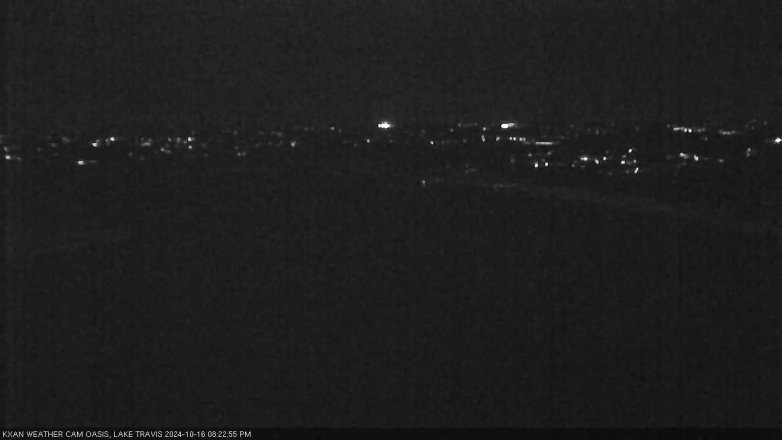 Lake Travis webcam, October 16, 2024 8:25 PM CT