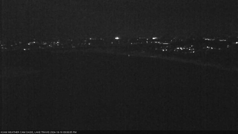 Lake Travis webcam, October 16, 2024 9:00 PM CT