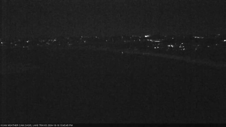 Lake Travis webcam, October 16, 2024 10:45 PM CT