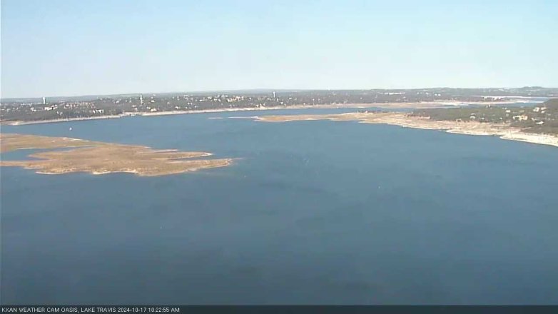 Lake Travis webcam, October 17, 2024 10:25 AM CT