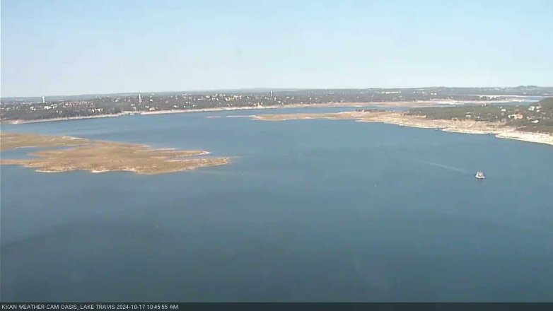 Lake Travis webcam, October 17, 2024 10:45 AM CT