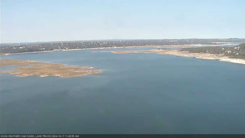 Lake Travis webcam, October 17, 2024 11:45 AM CT
