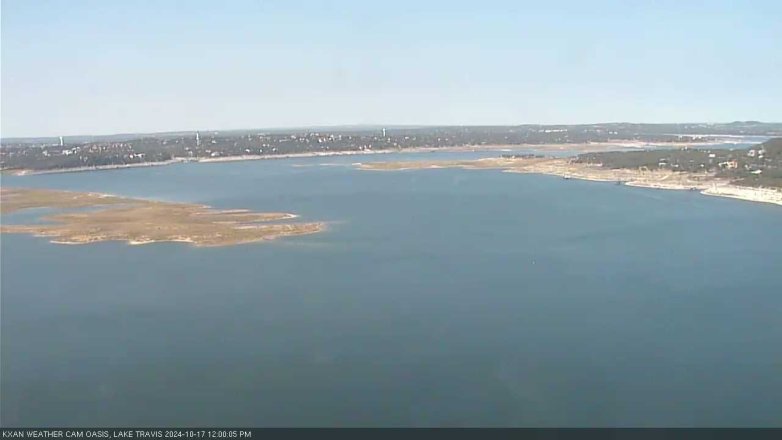 Lake Travis webcam, October 17, 2024 12:00 PM CT