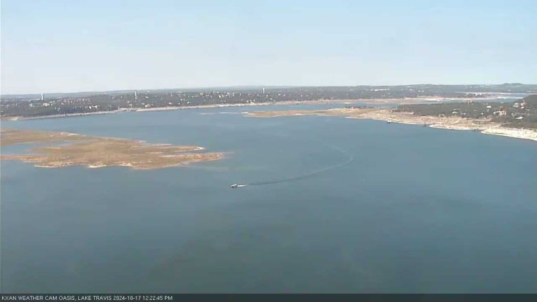Lake Travis webcam, October 17, 2024 12:25 PM CT