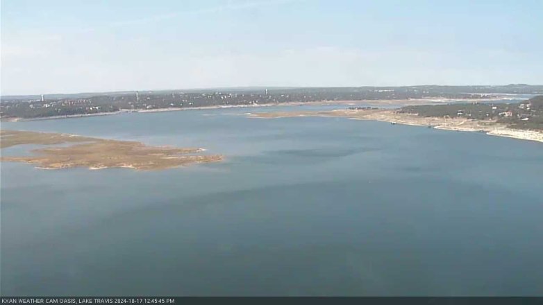 Lake Travis webcam, October 17, 2024 12:45 PM CT