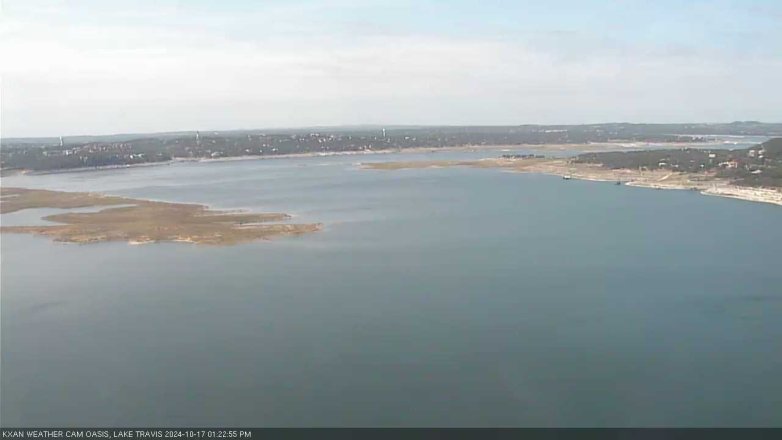 Lake Travis webcam, October 17, 2024 1:25 PM CT