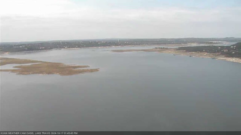 Lake Travis webcam, October 17, 2024 1:45 PM CT