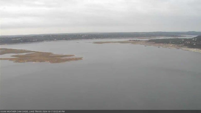 Lake Travis webcam, October 17, 2024 3:25 PM CT