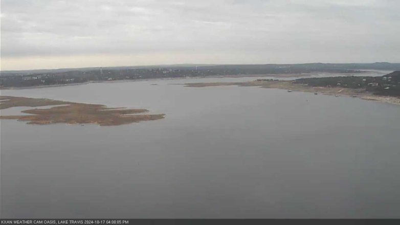 Lake Travis webcam, October 17, 2024 4:00 PM CT