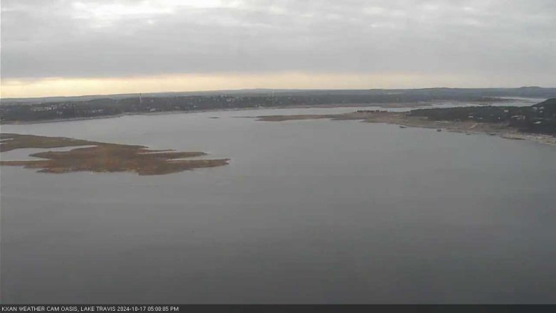 Lake Travis webcam, October 17, 2024 5:00 PM CT