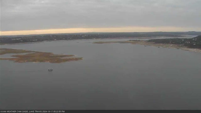 Lake Travis webcam, October 17, 2024 5:25 PM CT