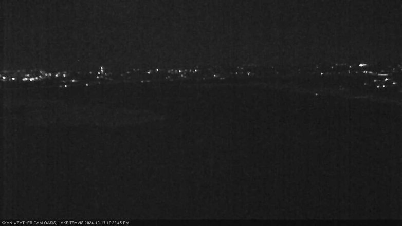 Lake Travis webcam, October 17, 2024 10:25 PM CT