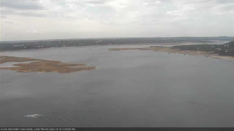 Lake Travis webcam, October 18, 2024 1:00 PM CT