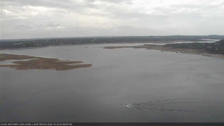 Lake Travis webcam, October 18, 2024 1:45 PM CT