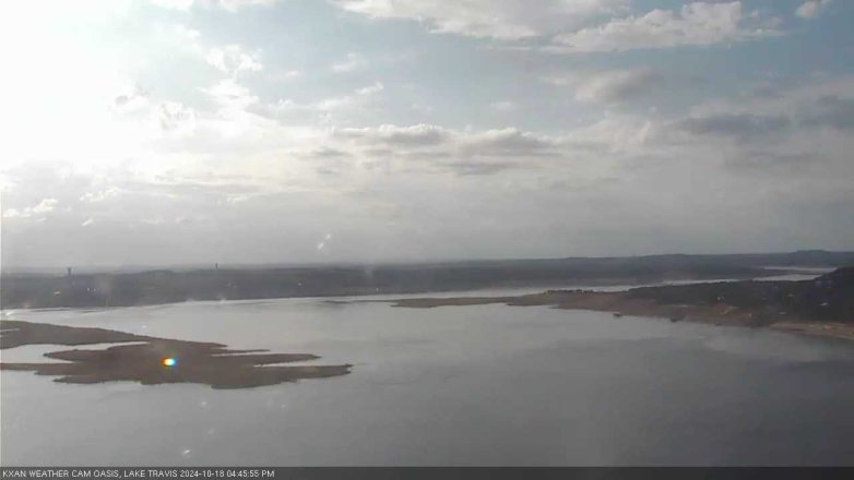 Lake Travis webcam, October 18, 2024 4:45 PM CT