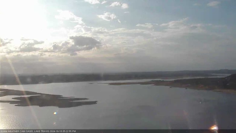 Lake Travis webcam, October 18, 2024 5:25 PM CT