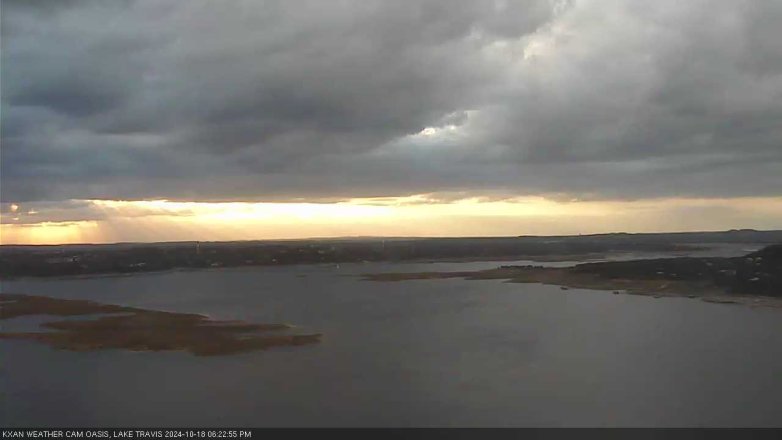 Lake Travis webcam, October 18, 2024 6:25 PM CT