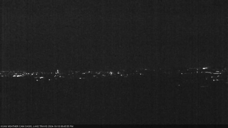 Lake Travis webcam, October 18, 2024 8:45 PM CT